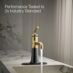 Single-handle bathroom sink faucet, 1.2 gpm