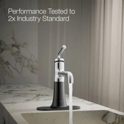 Single-handle bathroom sink faucet, 1.2 gpm