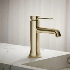 Single-handle bathroom sink faucet, 1.2 gpm
