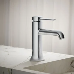 Single-handle bathroom sink faucet, 1.2 gpm