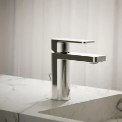 Single-handle bathroom sink faucet, 1.0 gpm