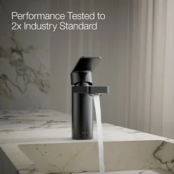 Single-handle bathroom sink faucet, 1.2 gpm