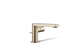 Single-handle bathroom sink faucet with Cylindrical handle, 1.2 gpm
