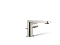 Single-handle bathroom sink faucet with Cylindrical handle, 1.2 gpm