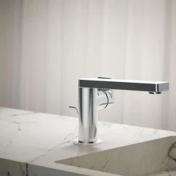 Single-handle bathroom sink faucet with Lever handle, 1.2 gpm