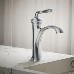 Single-handle bathroom sink faucet, 1.2 gpm