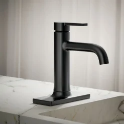 Single-handle bathroom sink faucet, 1.2 gpm