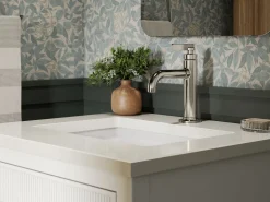 Single-handle bathroom sink faucet, 1.2 gpm