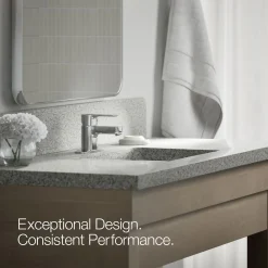 Single-handle bathroom sink faucet, 1.2 gpm
