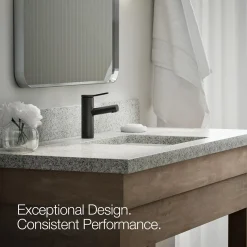 Single-handle bathroom sink faucet, 1.2 gpm