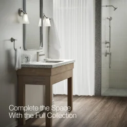 Single-handle bathroom sink faucet, 1.2 gpm