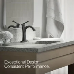Single-handle bathroom sink faucet, 1.2 gpm