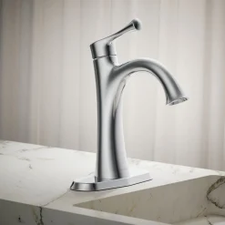 Single-handle bathroom sink faucet, 1.2 gpm