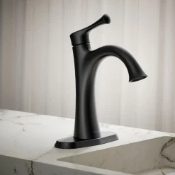 Single-handle bathroom sink faucet, 1.2 gpm