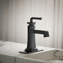 Single-handle bathroom sink faucet, 1.2 gpm