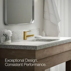 Single-handle bathroom sink faucet, 1.2 gpm