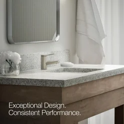 Single-handle bathroom sink faucet, 1.2 gpm