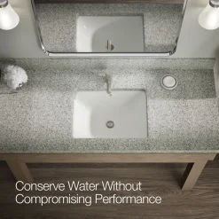 Single-handle bathroom sink faucet, 1.2 gpm