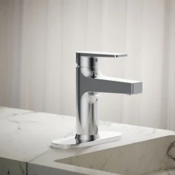 Single-handle bathroom sink faucet, 1.2 gpm