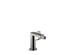 Single-handle bidet faucet with lever handle