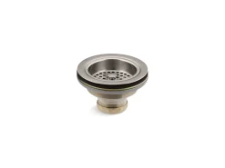 Sink drain and strainer basket, less tailpiece