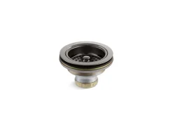 Sink drain and strainer basket, less tailpiece