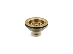 Sink drain and strainer basket, less tailpiece