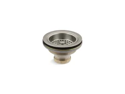 Sink drain and strainer basket, less tailpiece