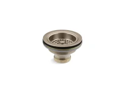Sink drain and strainer basket, less tailpiece