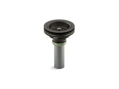 Sink drain and strainer with tailpiece