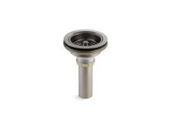 Sink drain and strainer with tailpiece