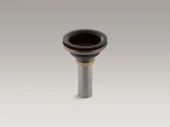 Sink drain body with tailpiece