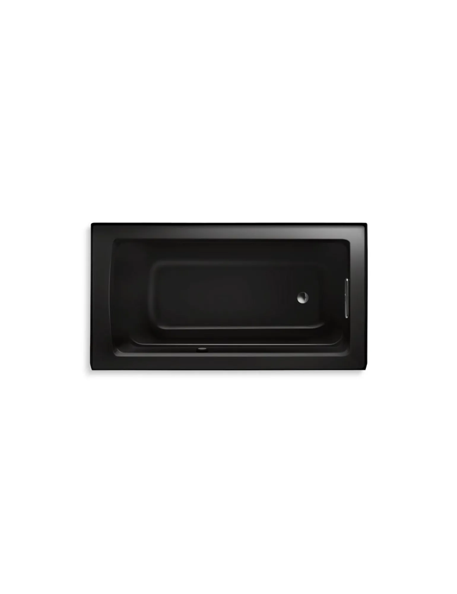 Slotted overflow bath drain