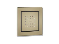 Square 22-nozzle single-function body spray, 2.5 gpm