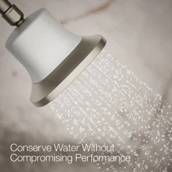Square single-function filtered showerhead, 1.75 gpm