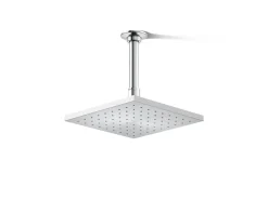 Square 8" single-function rainhead, 1.75 gpm