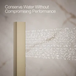 Square two-function handshower, 2.5 gpm