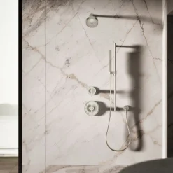 Square two-function handshower, 2.5 gpm