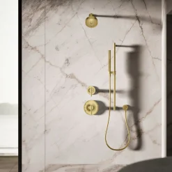 Square two-function handshower, 2.5 gpm