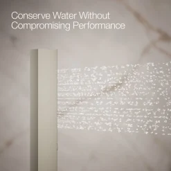 Square two-function handshower, 1.75 gpm