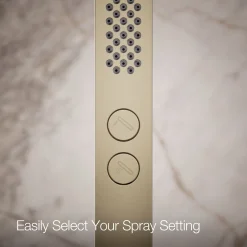 Square two-function handshower, 1.75 gpm