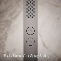 Square two-function handshower, 1.75 gpm