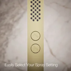 Square two-function handshower, 1.75 gpm