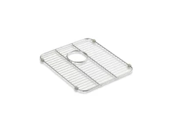 Stainless steel sink rack, 13-7/8" x 15-3/16"