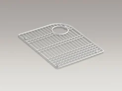 Stainless steel sink rack, 17-5/8" x 14-1/4" for use in Executive Chef™ kitchen sinks