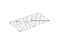 Stainless steel sink rack, 32" x 16-11/16" for 36" single-bowl apron-front sink