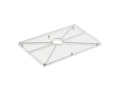 Stainless steel sink rack, 26" x 16-11/16" for 30" single-bowl apron-front sink