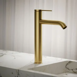 Tall single-handle bathroom sink faucet, 1.2 gpm