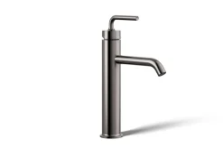 Tall single-handle bathroom sink faucet with Lever handle, 1.2 gpm