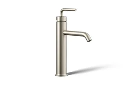 Tall single-handle bathroom sink faucet with Lever handle, 1.2 gpm